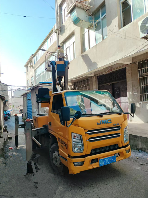 黃陂云梯車(chē)出租，新洲22米升降車(chē)租賃